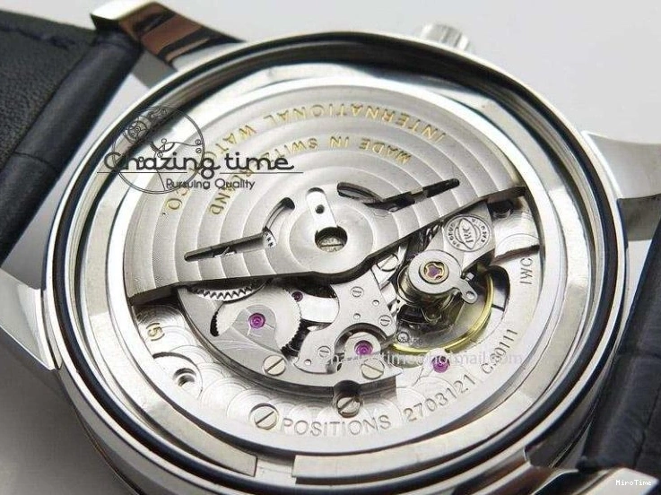 MIROTIME 0728 UrbanChic Ingeniuer St.Laurens SS Blue Dial MK 1:1 Best Edition On Black Leather Strap A 7366